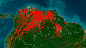 Emergencia por Incendios en Colombia: Mapa de la NASA Revela Puntos Críticos de Calor | Noticias de Buenaventura, Colombia y el Mundo