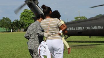 Una pequeña bebé fue transportada desde Nariño en aeronave de su Fuerza Aeroespacial  | Noticias de Buenaventura, Colombia y el Mundo