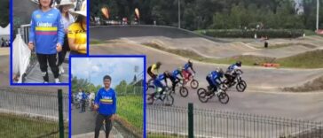 Bicicrosista nariñense hizo historia al ganar medalla de oro en campeonato panamericano
